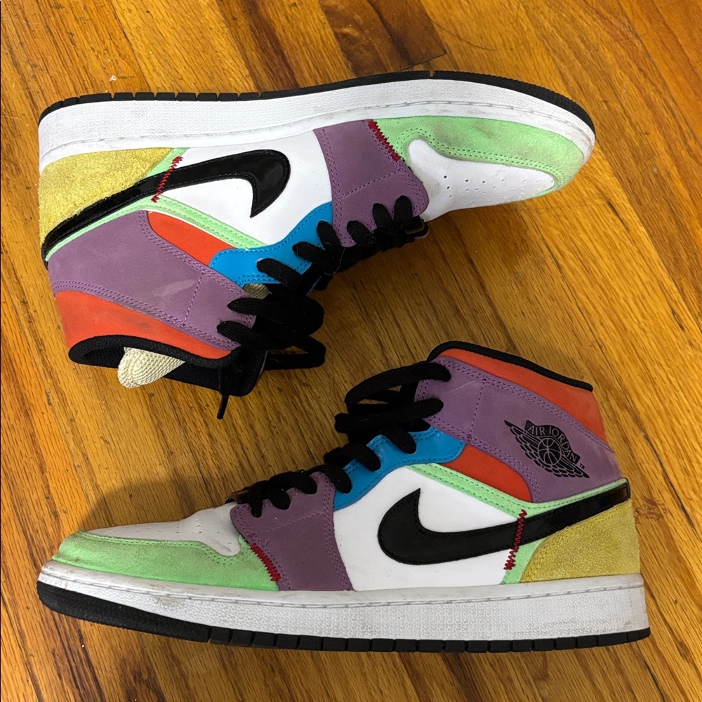 Women’s Air Jordan 1 Mid SE multicolor - Picture 2 of 5